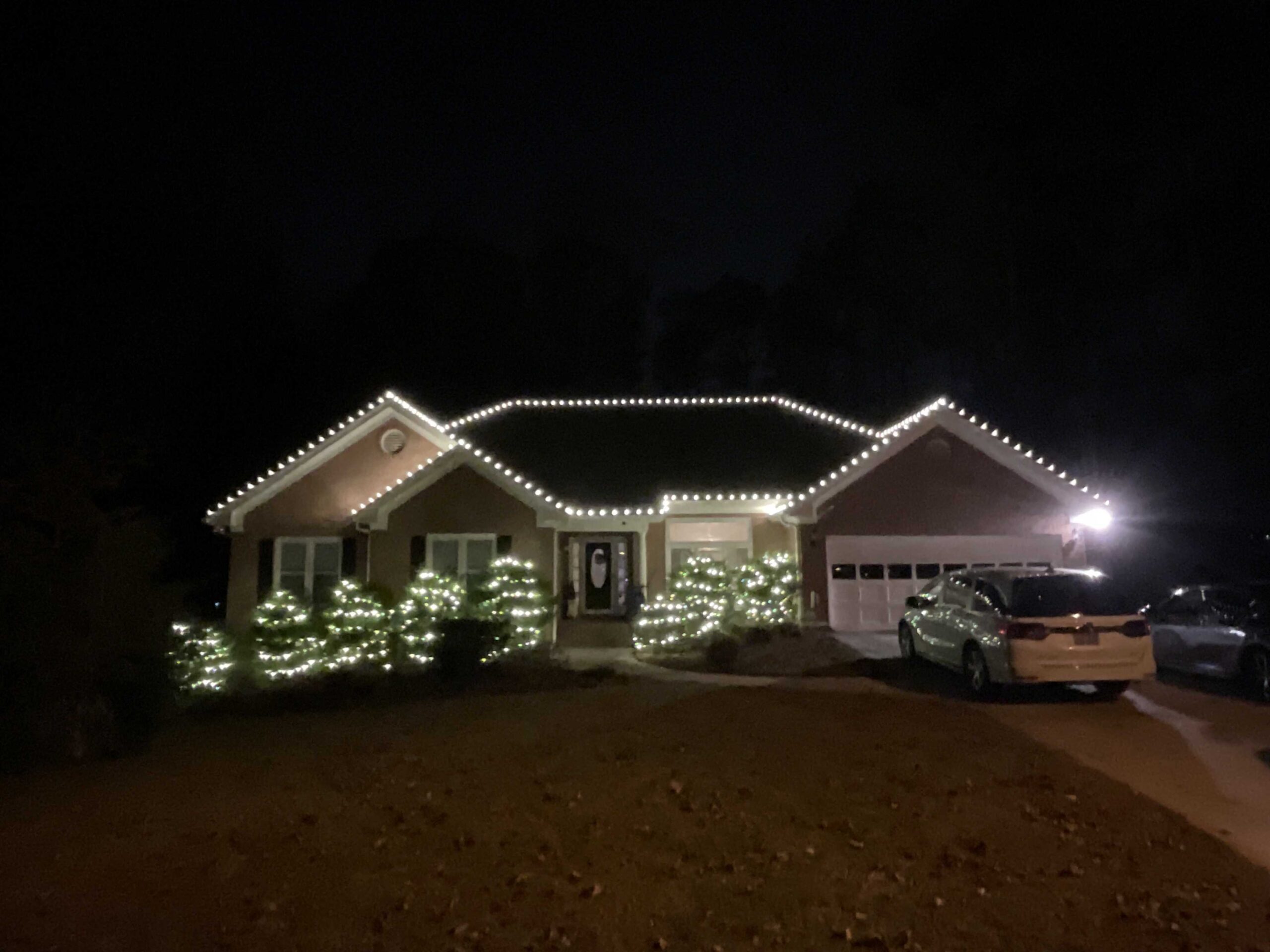christmas light installation georgia Roofline Installation